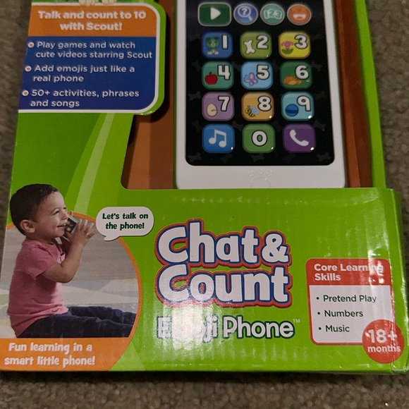 LeapFrog Chat and Count Emoji Phone - Picture 2 of 13